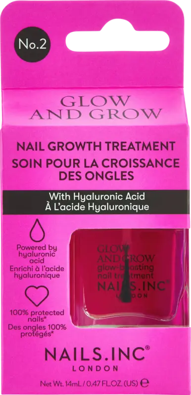 NAILS.INC Nagelpflege, Treatment Glow and Grow