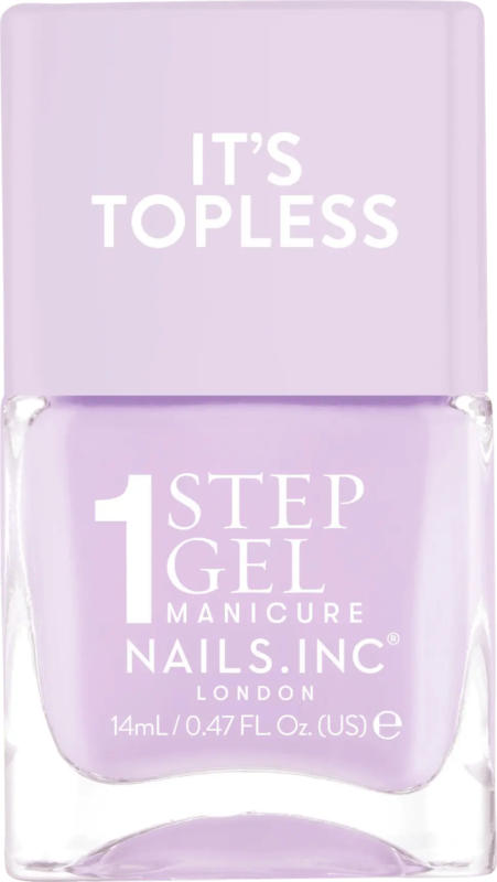 NAILS.INC Gel Nagellack, 1 Step Topless HAILEY