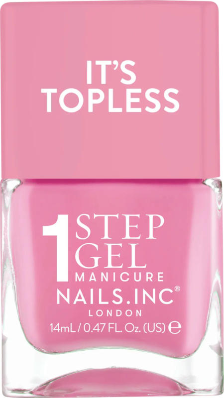 NAILS.INC Gel Nagellack, 1 Step Topless MILEY