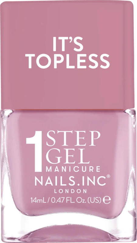 NAILS.INC Gel Nagellack, 1 Step Topless LILY