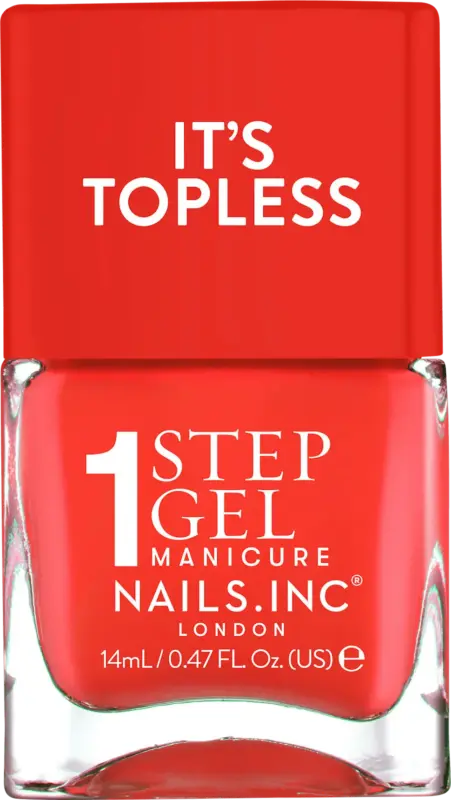 NAILS.INC Gel Nagellack, 1 Step Topless JENNIFER