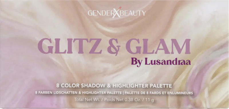 Gender X Beauty Lidschatten- & Highlighter Palette Glitz & Glam by Lusandraa