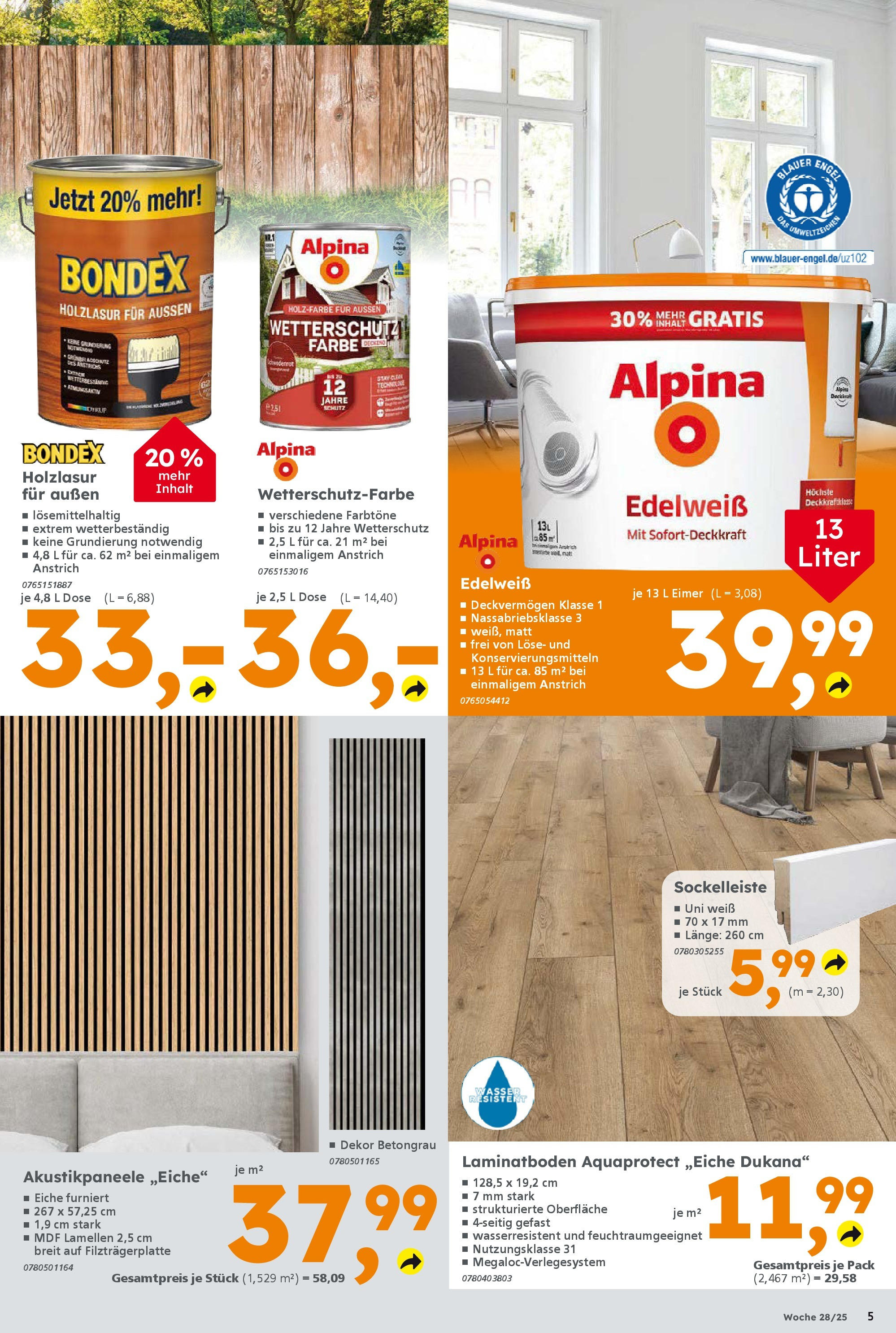 Globus Baumarkt prospekt Homburg	 (ab 06.07.2025) zum Blättern | Seite: 5