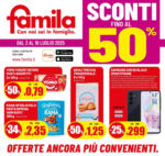 Famila Sconti fino al 50% - al 16.07.2025