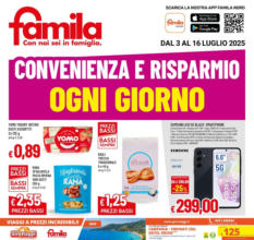 Convenienza e risparmio ogni giorno