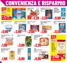 Convenienza e risparmio ogni giorno