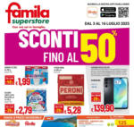Famila Superstore Sconti fino al 50% - al 16.07.2025