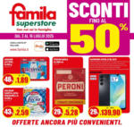 Famila Superstore Sconti fino al 50% - al 16.07.2025