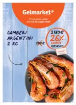 Gelmarket Promozioni valide dal 3 al 30 luglio 2025 - al 30.07.2025