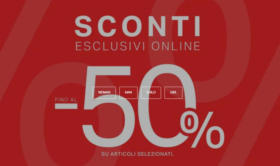 Sconti esclusivi online