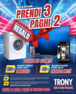 Trony Prendi 3 paghi 2 - al 30.07.2025