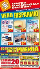 Centro Commerciale Discount Vero risparmio - al 16.07.2025