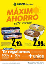 Unide Supermercados Market Máximo Ahorro este verano en UNIDE Market Península - hasta el 16.07.2025