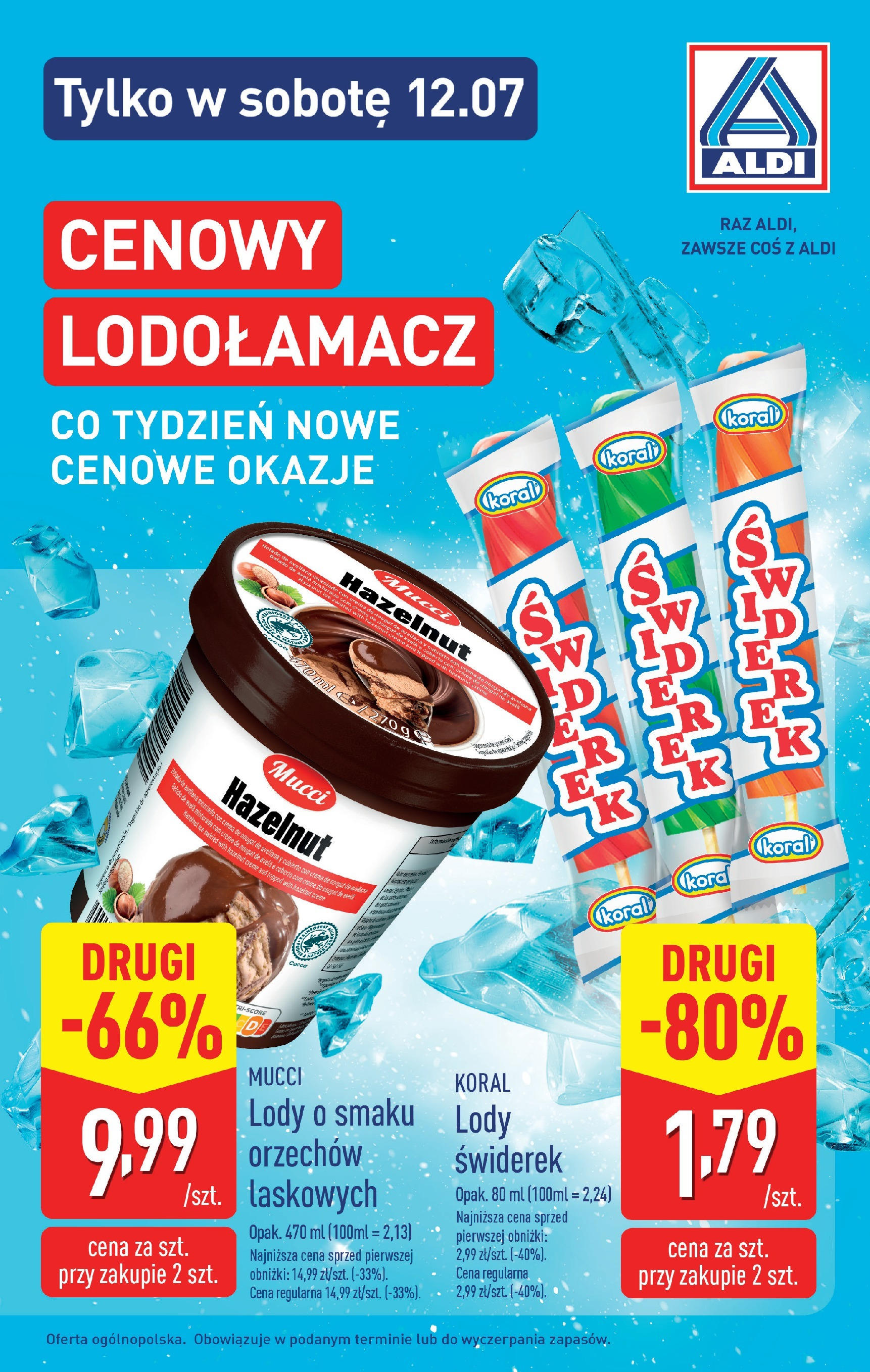 Aldi Gazetka od 07.07.2025 - Ulotka PDF, promocje | Strona: 33 | Produkty: Lody