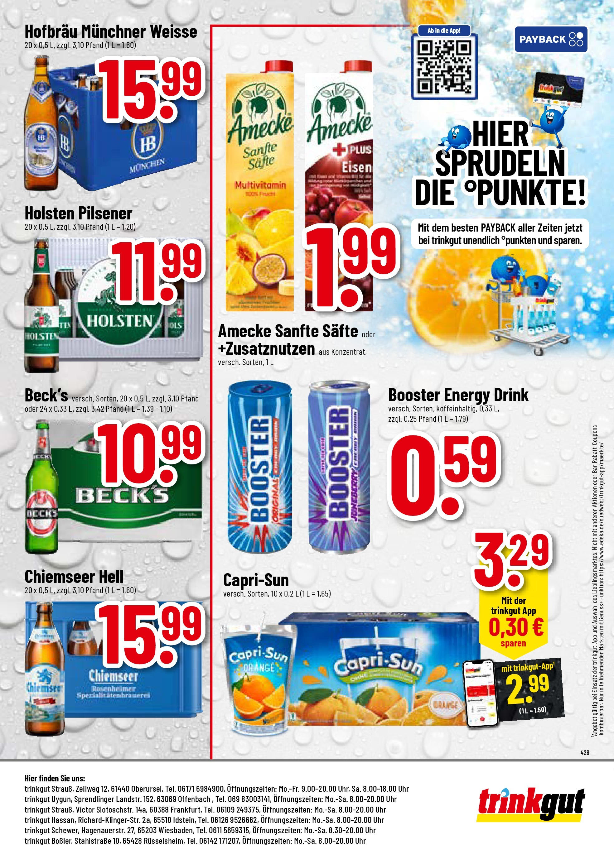 Trinkgut prospekt Idstein	 (ab 06.07.2025) » Angebote online | Seite: 8 | Produkte: Capri sun, Energy, Holsten, Uhr