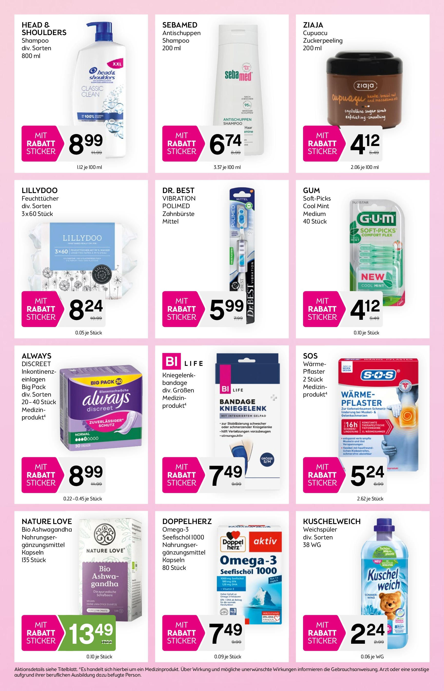 Bipa Flugblatt - Wilhelmsburg von 17.07.2025 - Aktuelle Angebote | Seite: 5 | Produkte: Wasser, Shampoo, Zahnbürste, Weichspüler