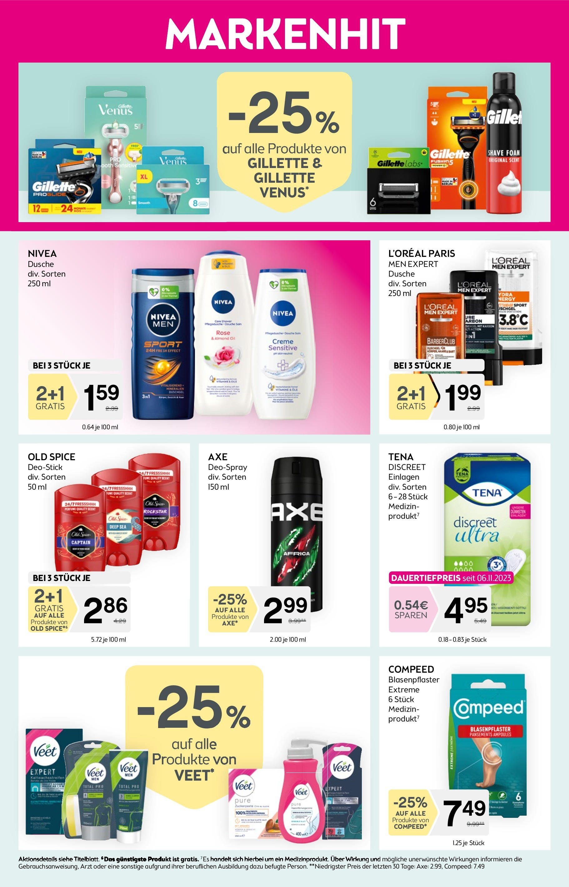 Bipa Flugblatt - Wilhelmsburg von 17.07.2025 - Aktuelle Angebote | Seite: 8 | Produkte: Dusche, Creme, Duschgel