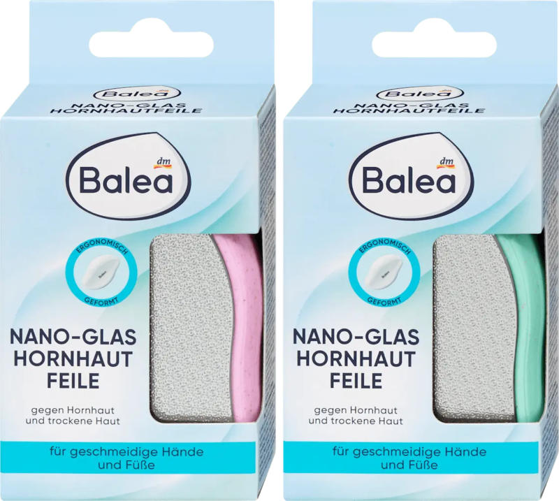 Balea Hornhaut Feile Nano-Glas