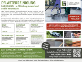 Grün & Grau Objektservice - Pflasterreinigung
