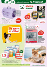 Fressnapf újság érvényessége 2025.07.16-ig