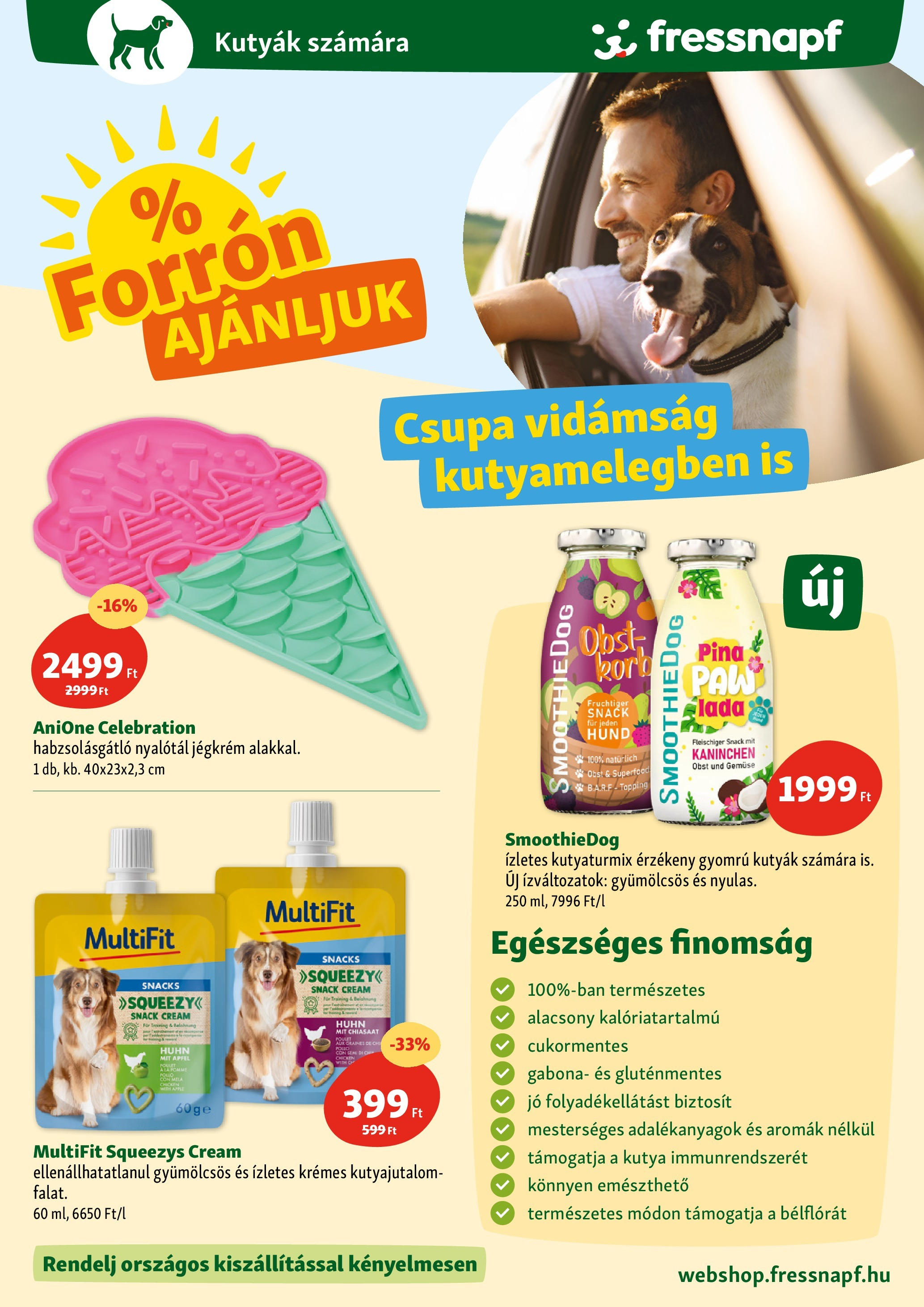 Fressnapf - Fressnapf újság érvényessége 2025.07.16-ig - 2025.07.06. -tól/töl > akció, lapozható szórólap 🛍️ | Oldal: 6 | Termékek: Gluténmentes, Jégkrém