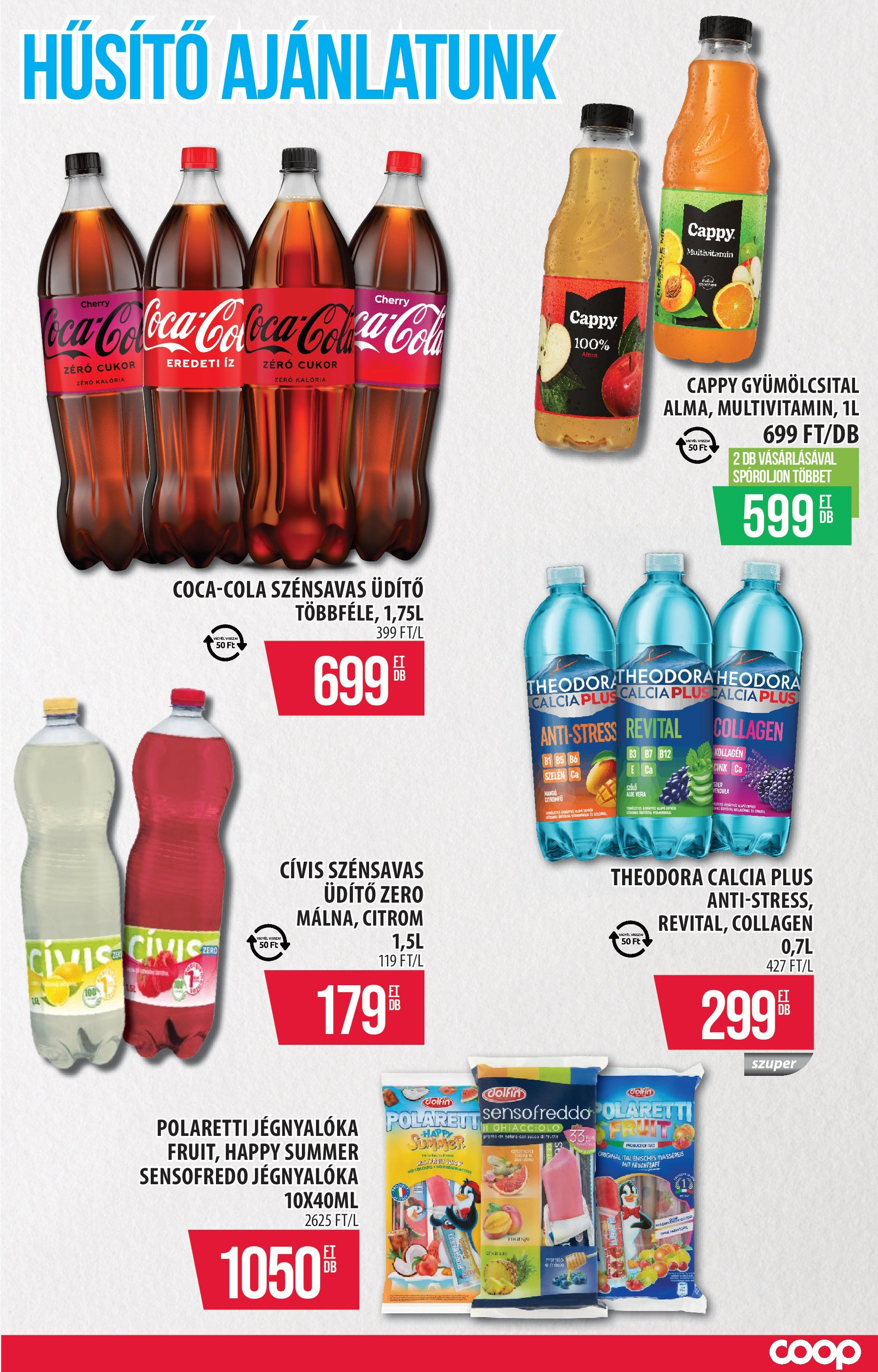 COOP Szolnok Akciós újság - 2025.07.10. -tól/töl > akció, lapozható szórólap 🛍️ | Oldal: 8