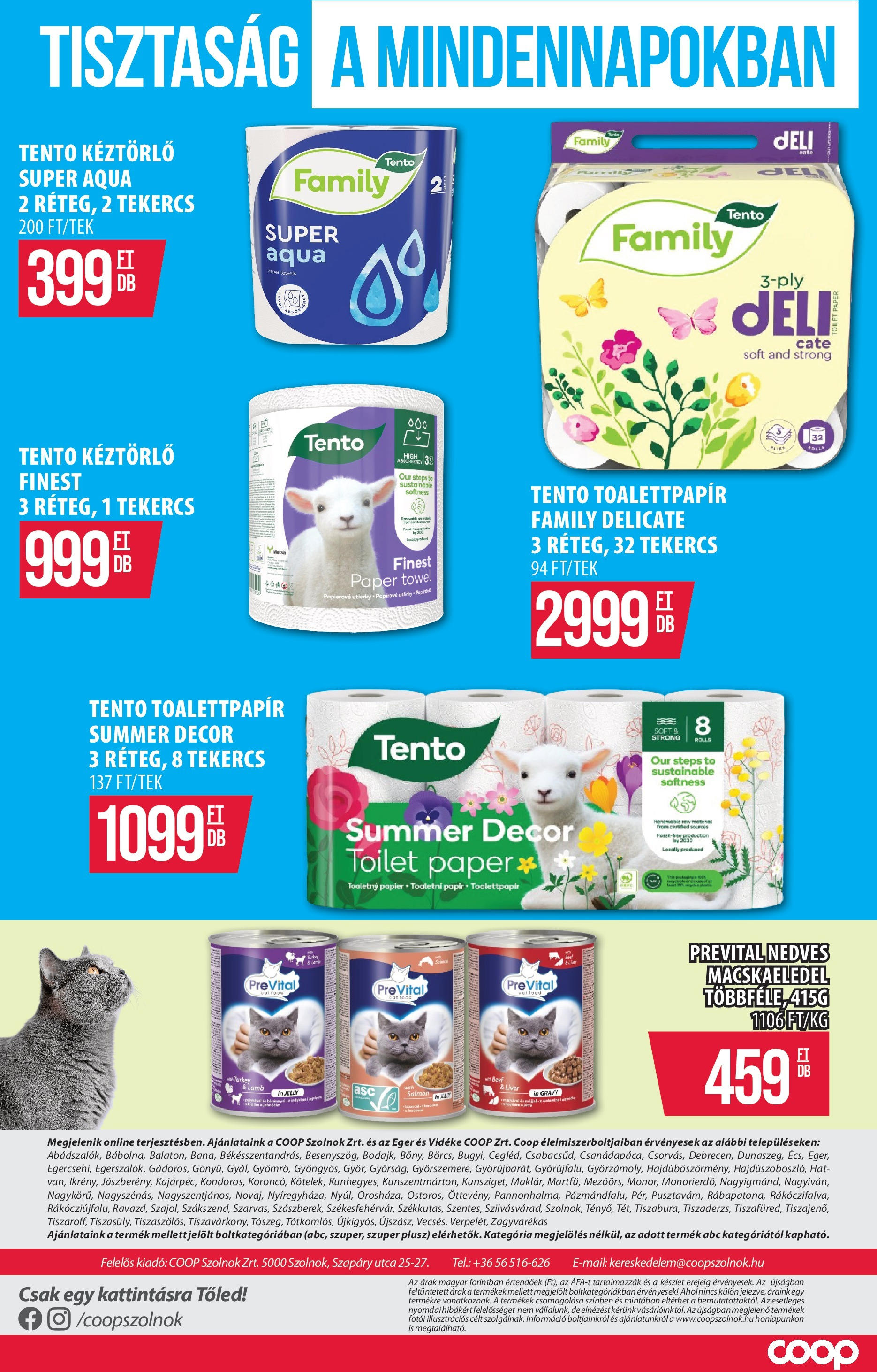 COOP Szolnok Akciós újság - 2025.07.10. -tól/töl > akció, lapozható szórólap 🛍️ | Oldal: 12