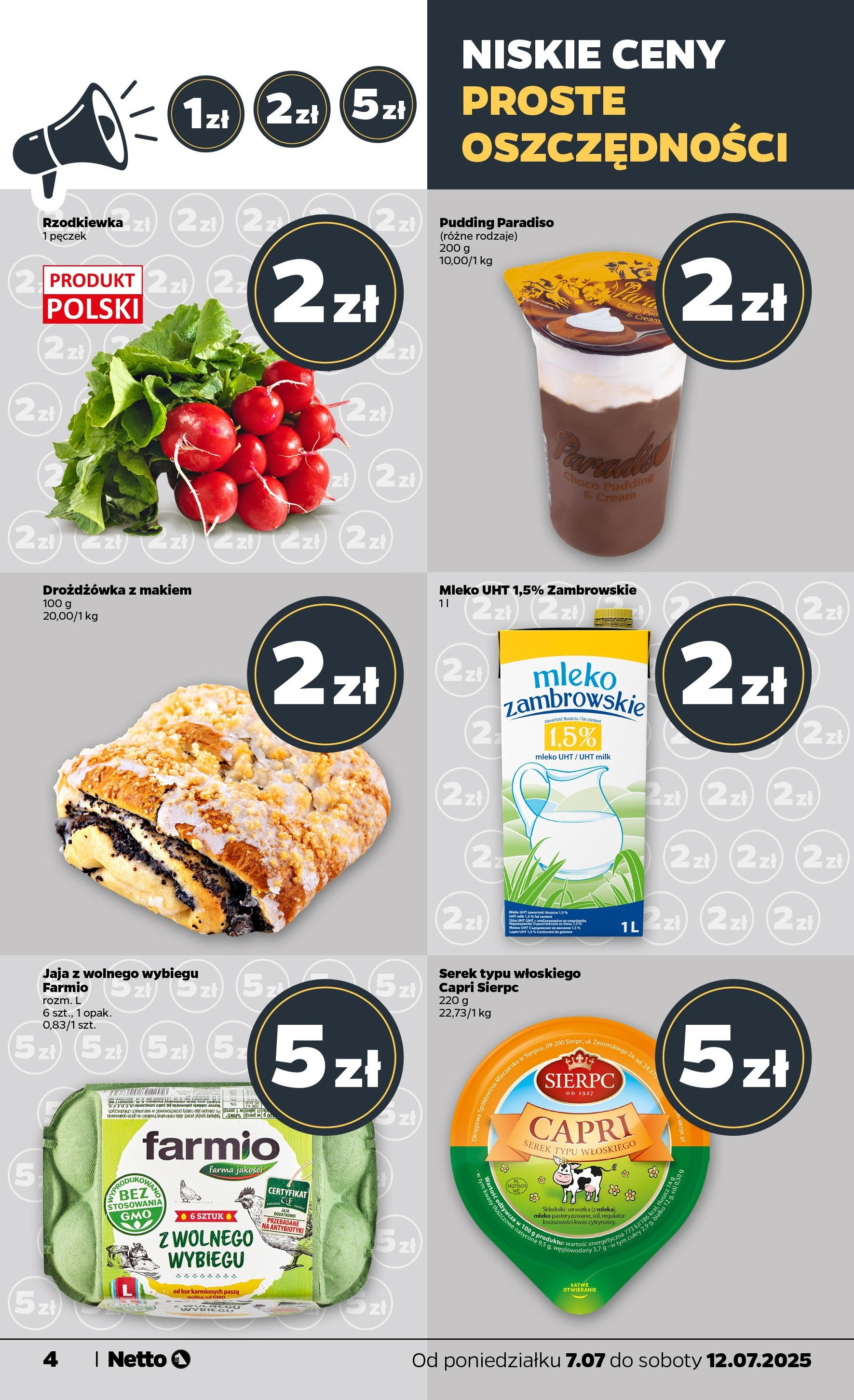 Netto - NETTO T28A ważne do 12.07 od 06.07.2025 - Aktualne promocje | Strona: 4