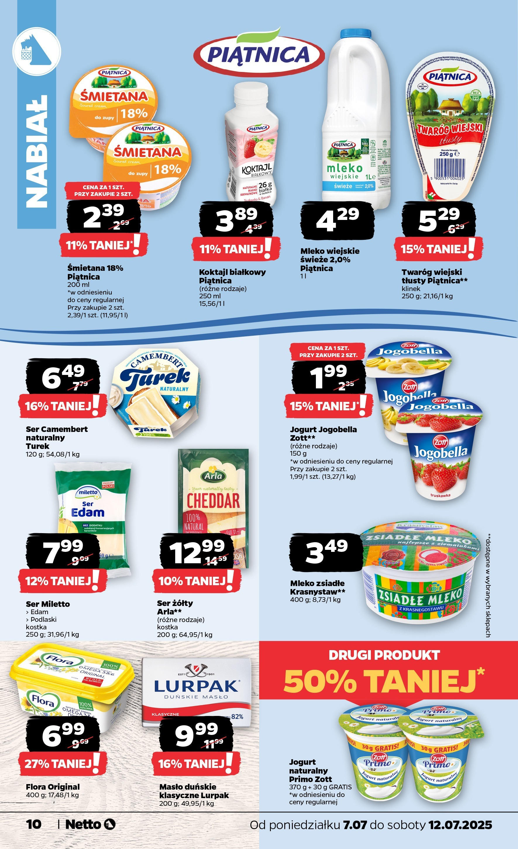 Netto - NETTO T28A ważne do 12.07 od 06.07.2025 - Aktualne promocje | Strona: 10