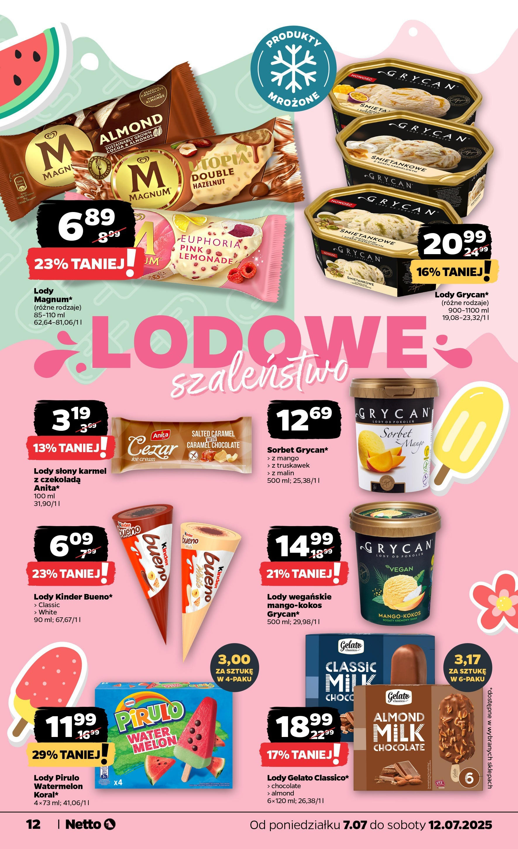 Netto - NETTO T28A ważne do 12.07 od 06.07.2025 - Aktualne promocje | Strona: 12