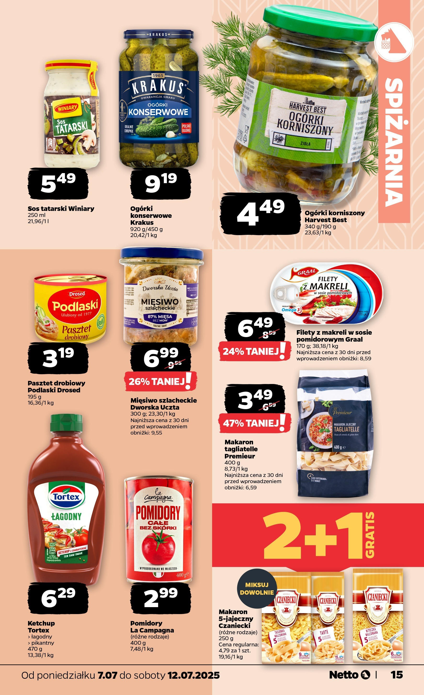 Netto - NETTO T28A ważne do 12.07 od 06.07.2025 - Aktualne promocje | Strona: 15