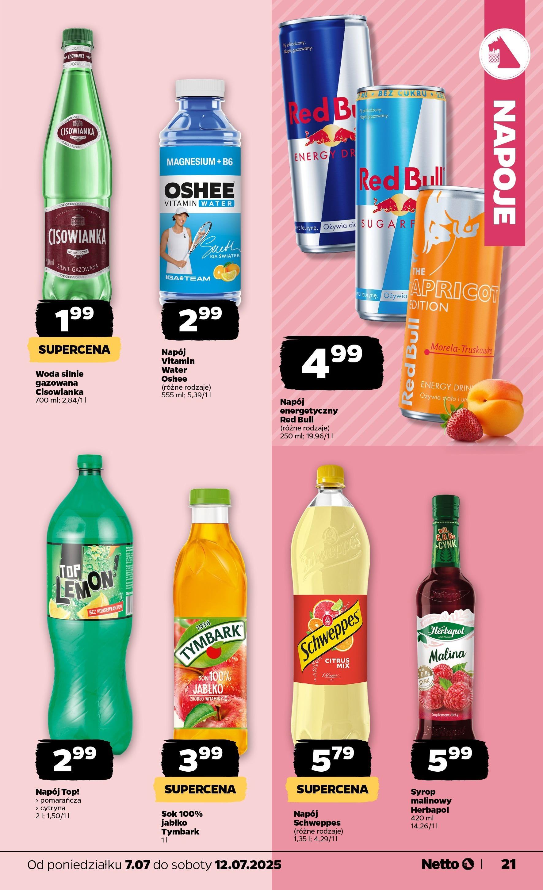 Netto - NETTO T28A ważne do 12.07 od 06.07.2025 - Aktualne promocje | Strona: 21
