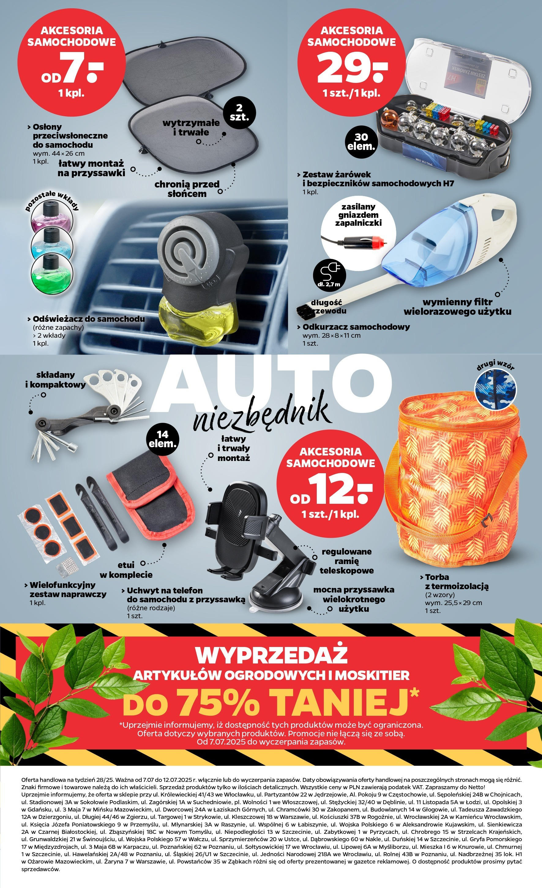Netto - NETTO T28A ważne do 12.07 od 06.07.2025 - Aktualne promocje | Strona: 30