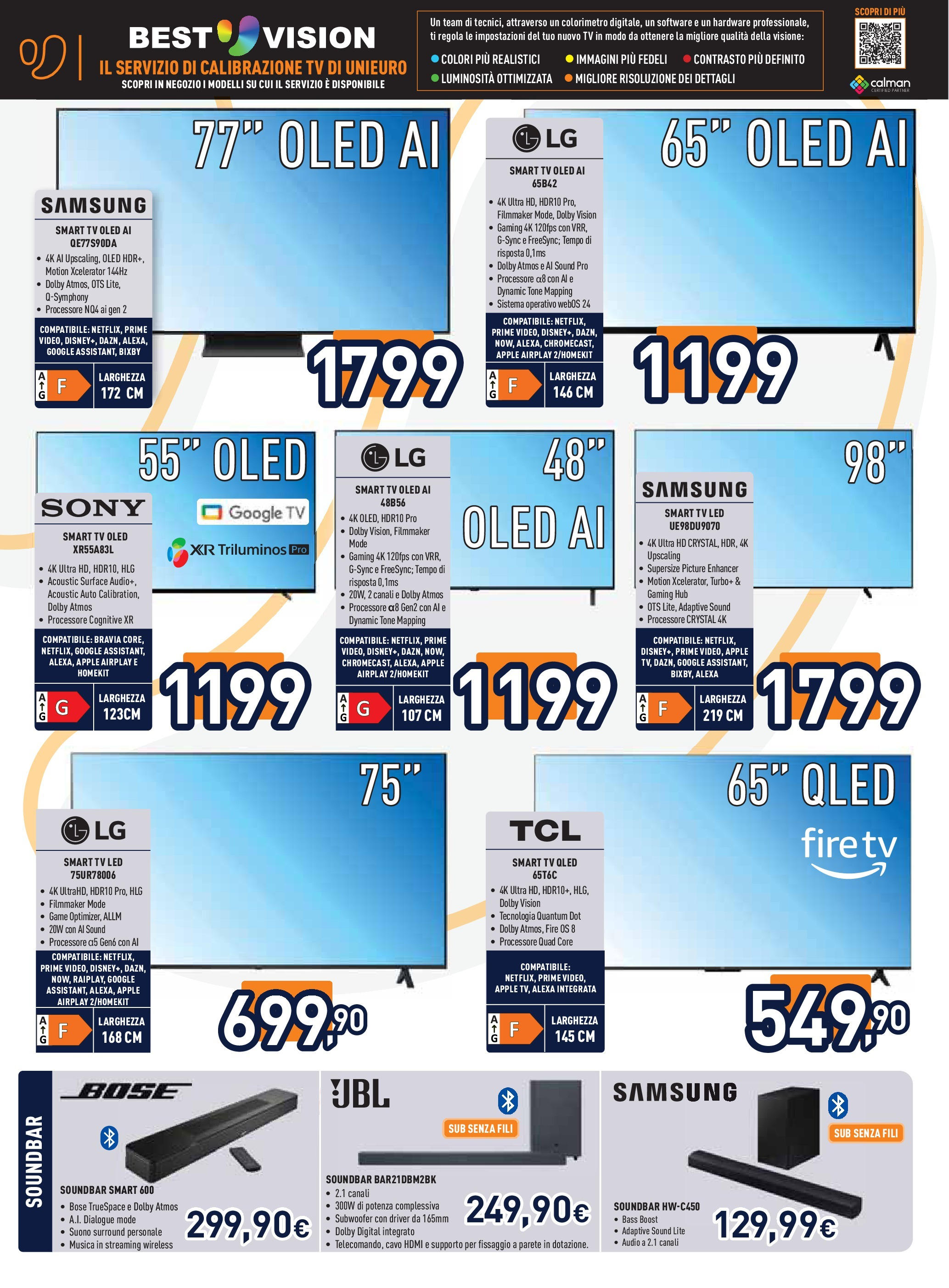 Nuovo Unieuro Tecnologia catalogo dal 03/07/2025 > offerte anteprima 🛍️ | Pagina: 2 | Prodotti: smart TV, Audio, Cavo, Samsung