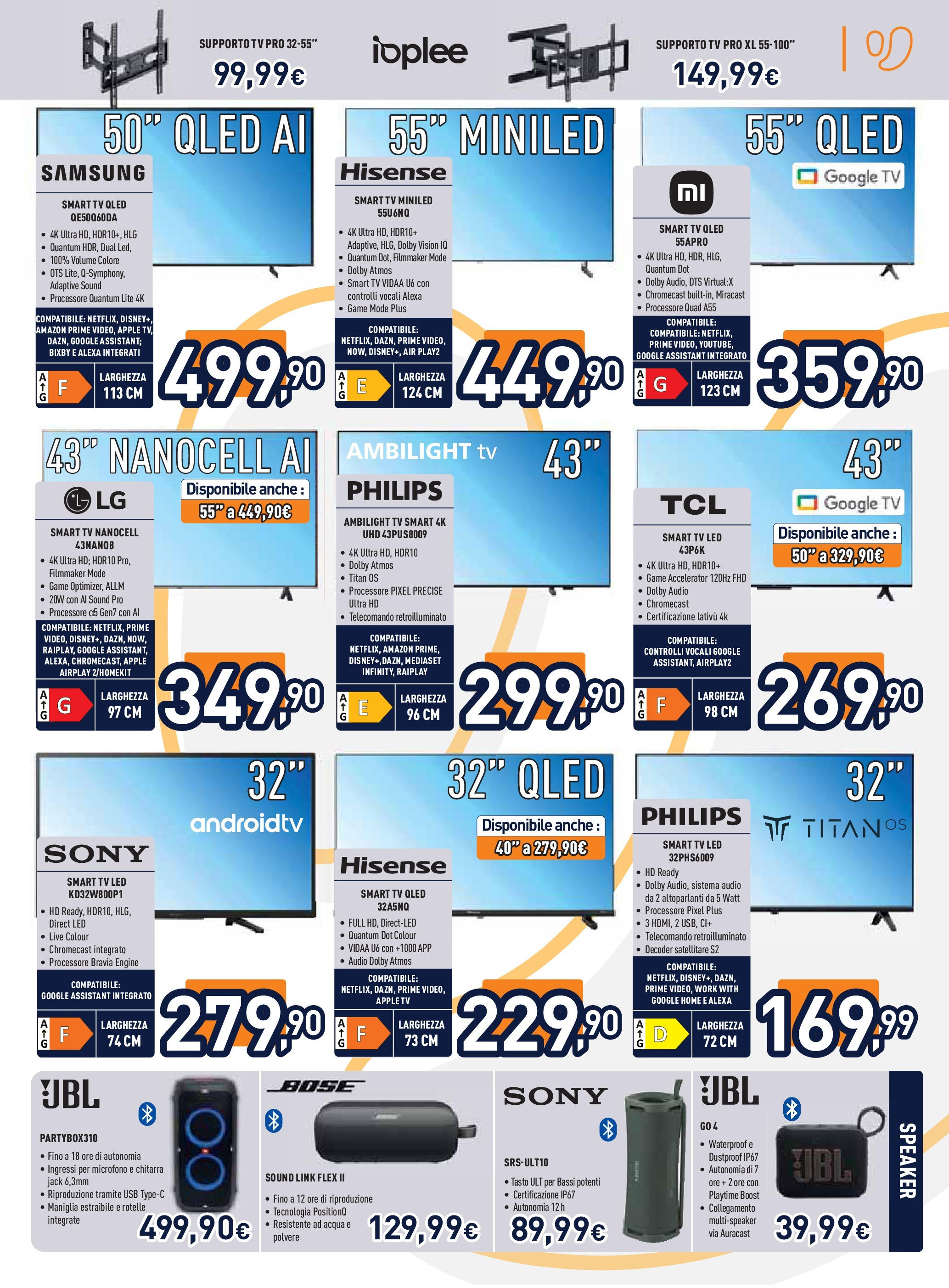 Nuovo Unieuro Tecnologia catalogo dal 03/07/2025 > offerte anteprima 🛍️ | Pagina: 3 | Prodotti: smart TV, Decoder, Acqua, Speaker