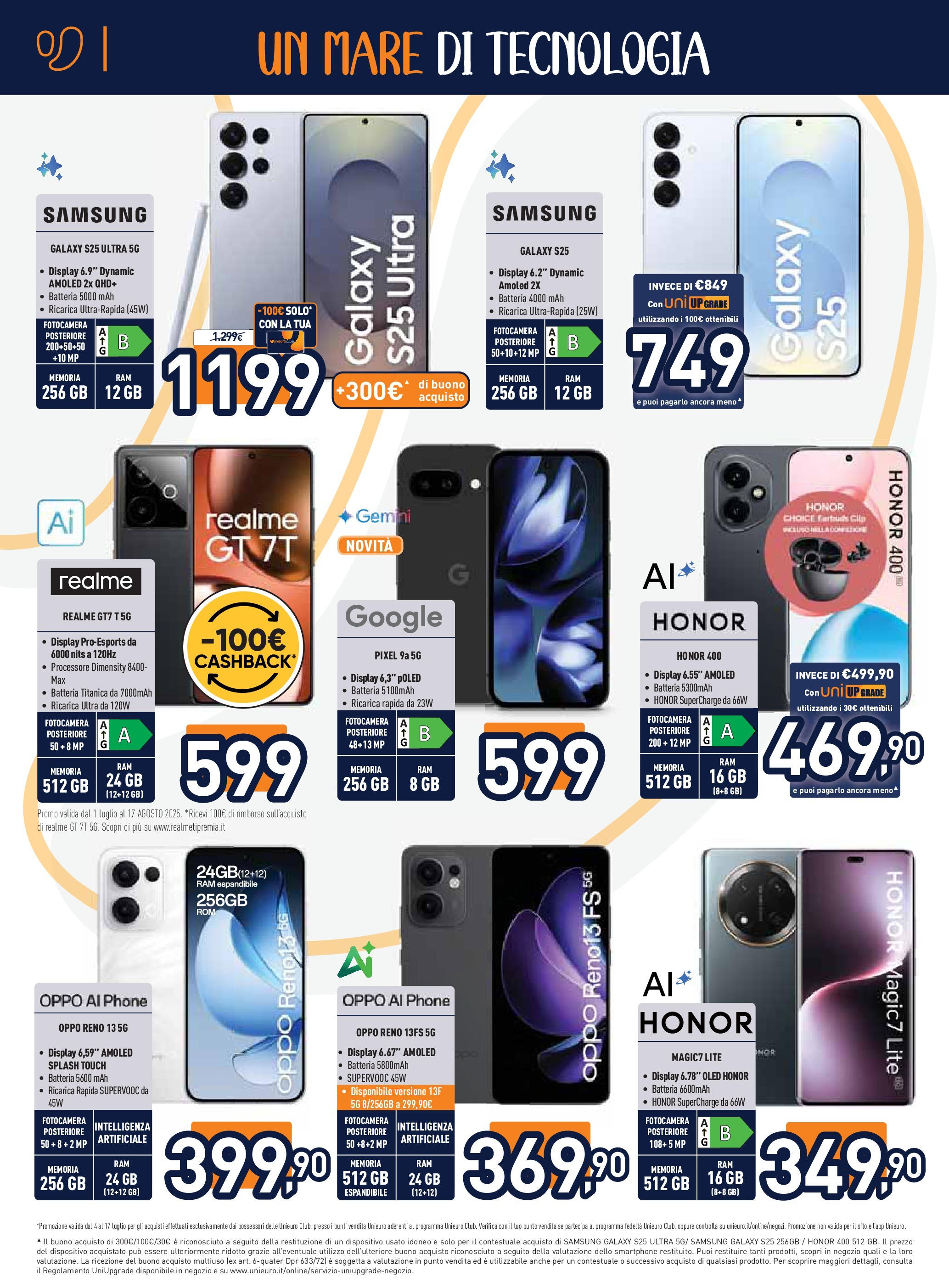 Nuovo Unieuro Tecnologia catalogo dal 03/07/2025 > offerte anteprima 🛍️ | Pagina: 6 | Prodotti: Smartphone, Fotocamera, Batteria, Samsung