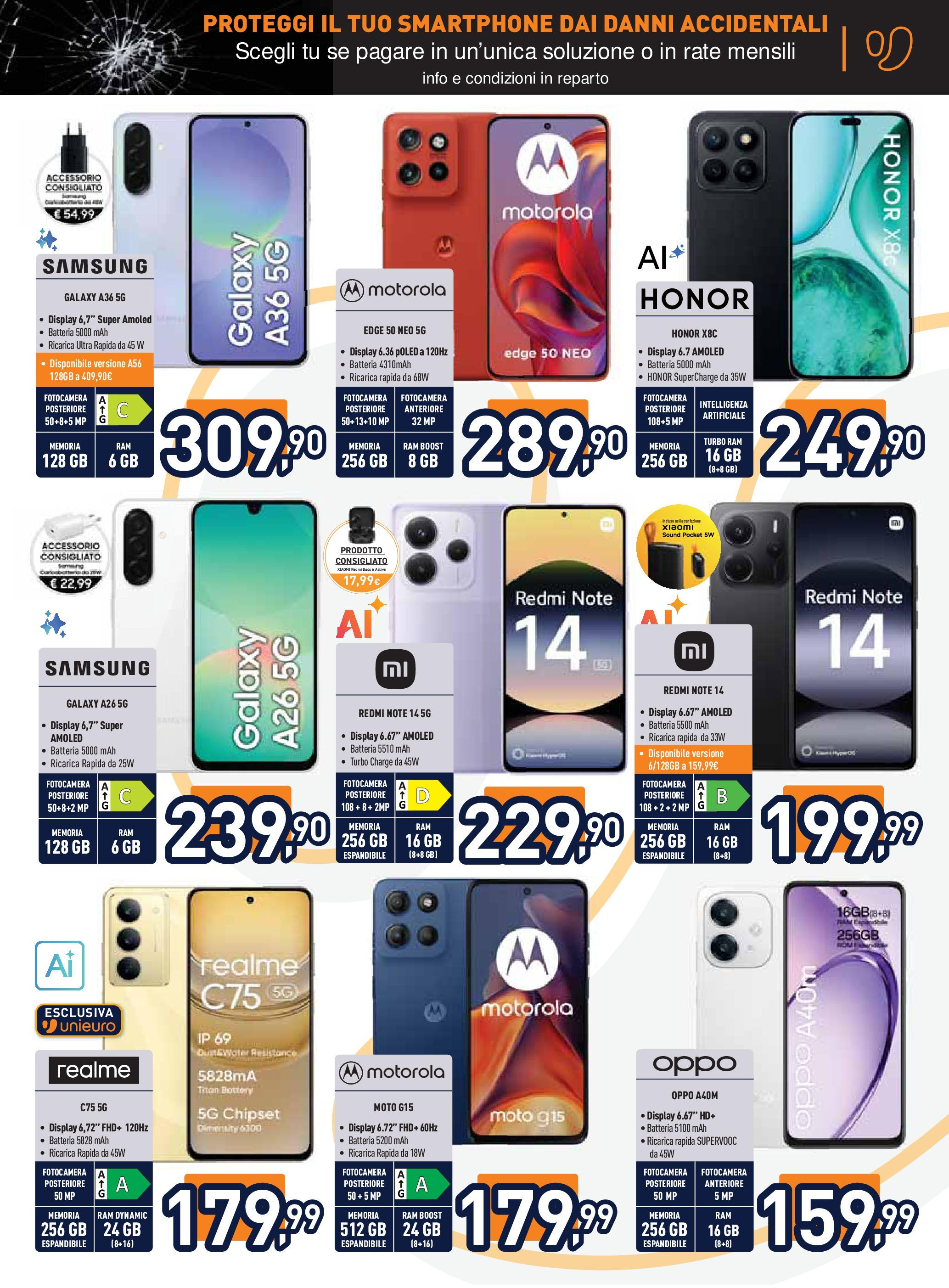 Nuovo Unieuro Tecnologia catalogo dal 03/07/2025 > offerte anteprima 🛍️ | Pagina: 7 | Prodotti: Xiaomi, Samsung Galaxy, Fotocamera, Batteria