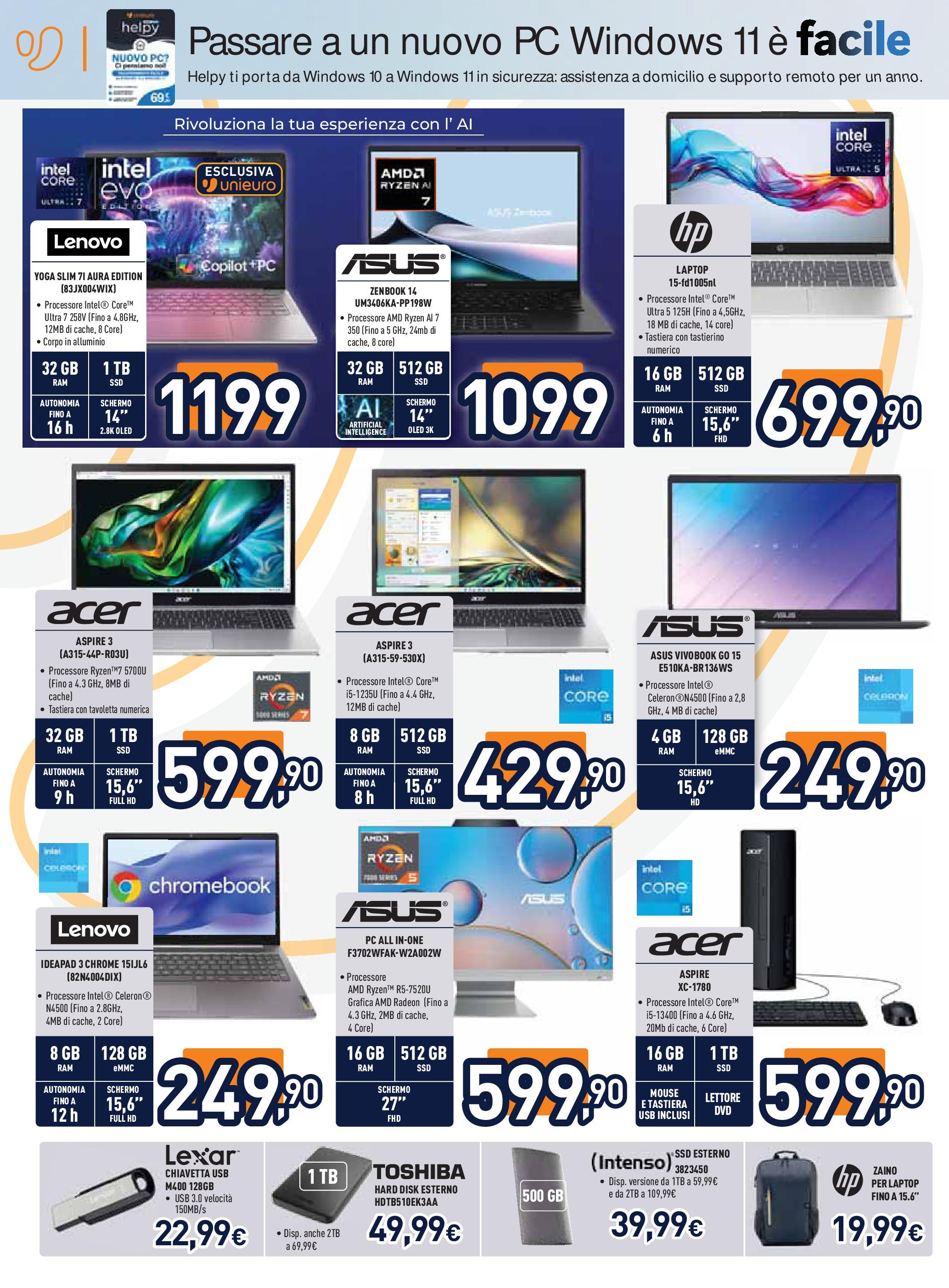 Nuovo Unieuro Tecnologia catalogo dal 03/07/2025 > offerte anteprima 🛍️ | Pagina: 12 | Prodotti: Zaino, PC, Mouse, Alluminio