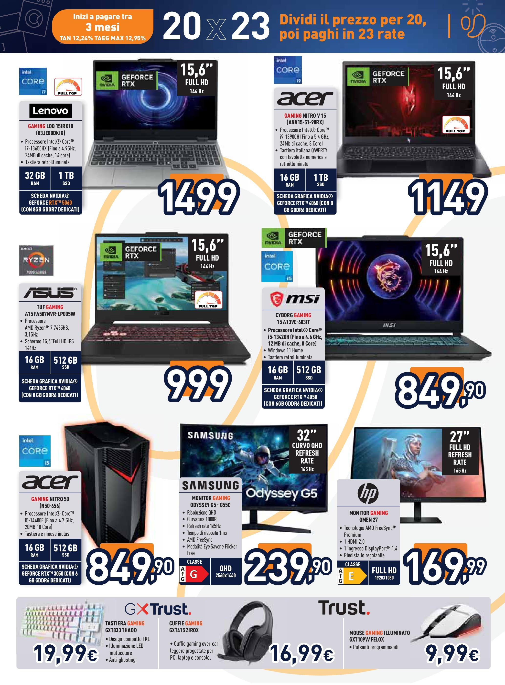 Nuovo Unieuro Tecnologia catalogo dal 03/07/2025 > offerte anteprima 🛍️ | Pagina: 15 | Prodotti: Monitor, Laptop, Mouse, Cuffie