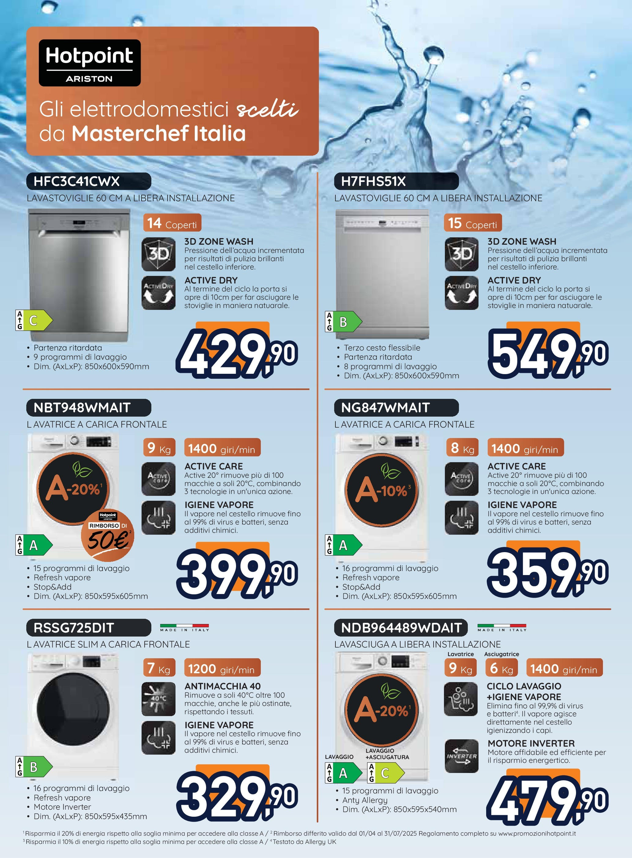 Nuovo Unieuro Tecnologia catalogo dal 03/07/2025 > offerte anteprima 🛍️ | Pagina: 29 | Prodotti: Lavasciuga, Lavatrice, Asciugatrice, Lavastoviglie