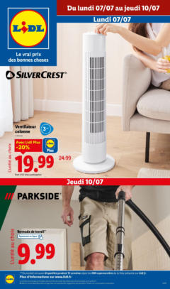 LIDL - Prévisualisation de LIDL - Equipements pour voiture, bricolage, mode, maison... et bien plus en supermarché Lidl ! valide à partir de 05.07.2025
