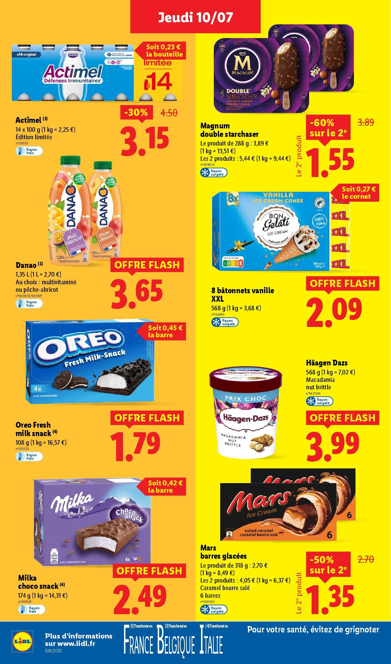 Catalogue LIDL du 09/07/2025 | Promo prospectus en ligne | Page: 20 | Produits: Abricot, Sucre, Popcorn, Cônes Catalogue LIDL du 09/07/2025 | Promo prospectus en ligne | Page: 20 | Produits: Abricot, Sucre, Popcorn, Cônes