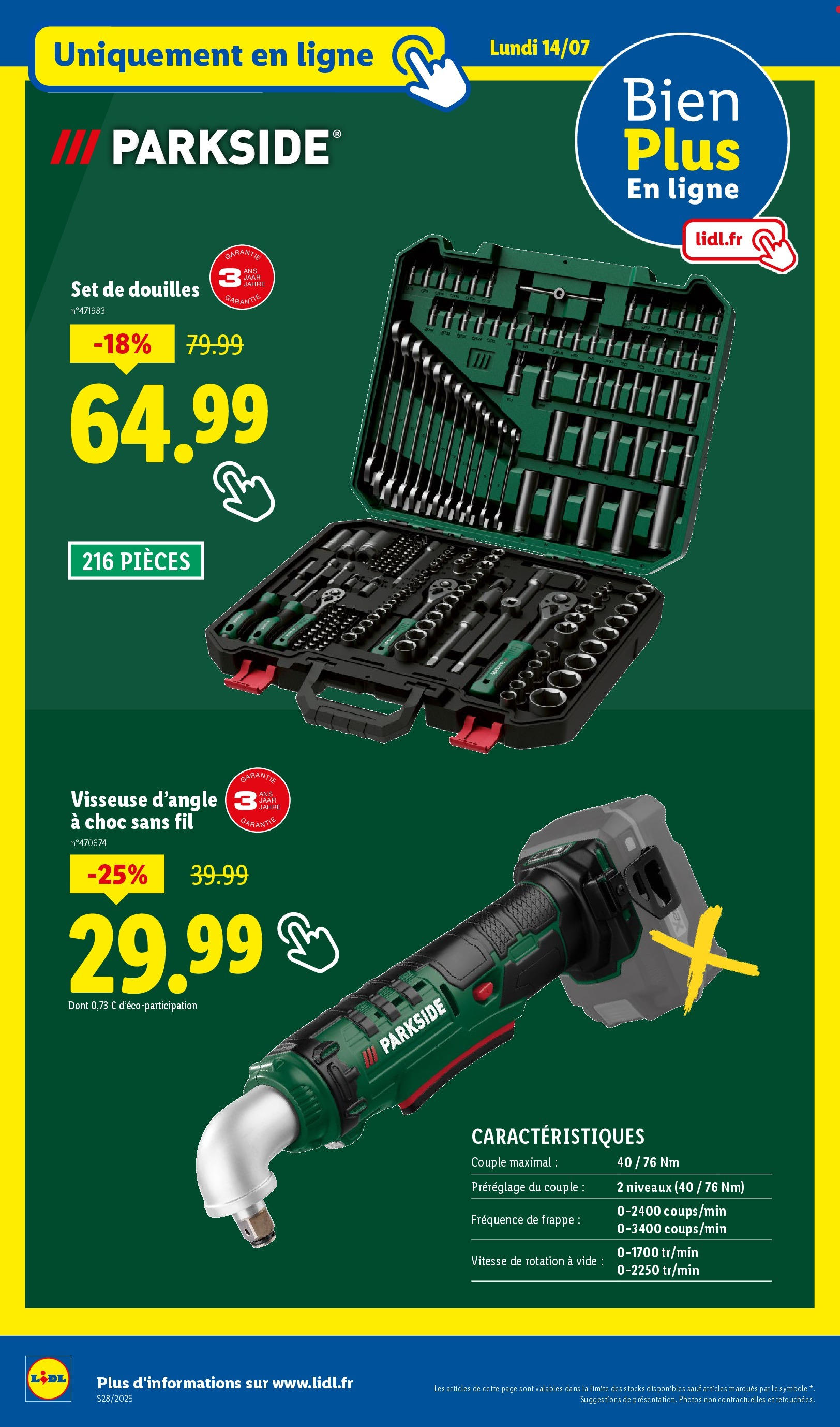 Catalogue LIDL du 09/07/2025 | Promo prospectus en ligne | Page: 68 Catalogue LIDL du 09/07/2025 | Promo prospectus en ligne | Page: 68