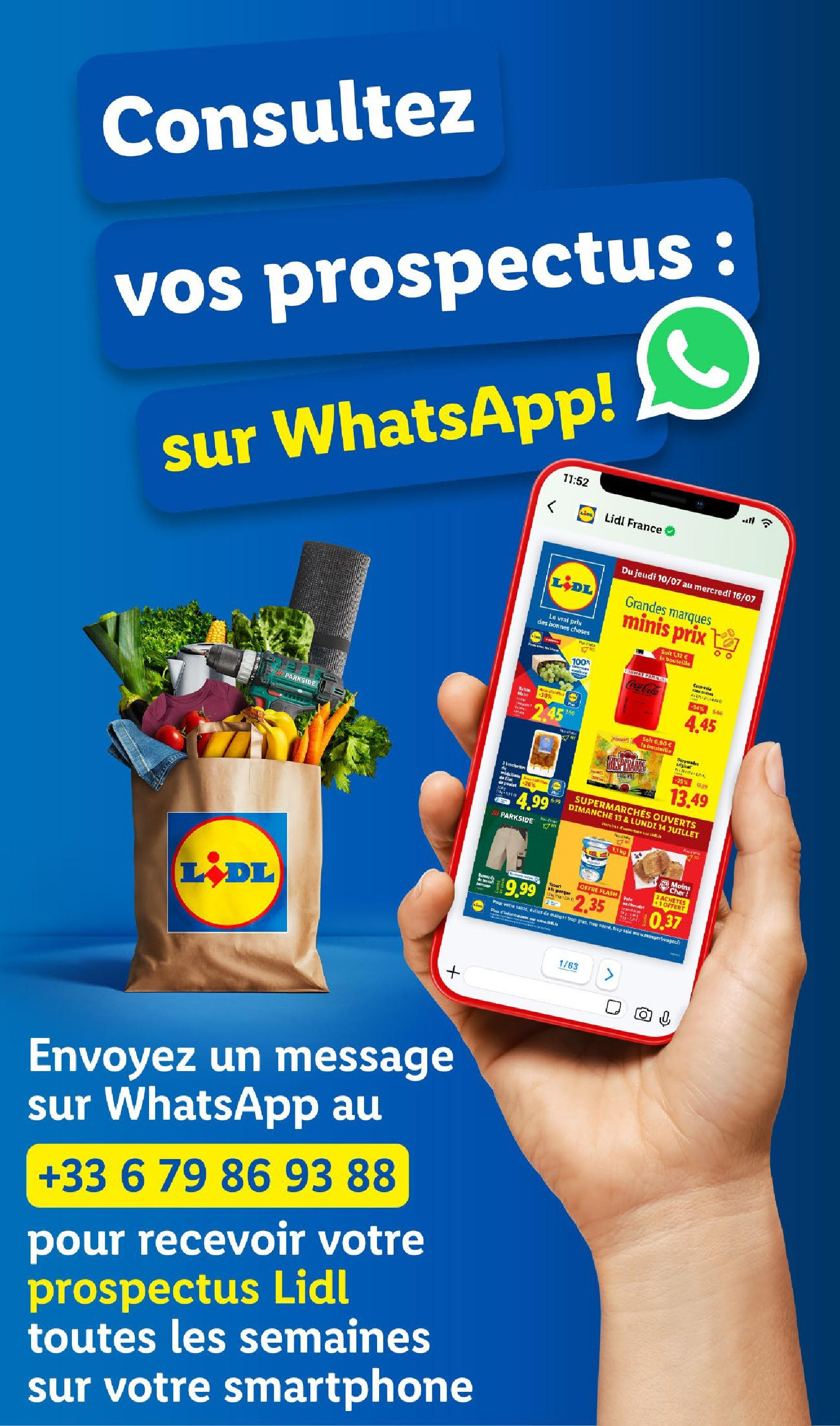 Catalogue LIDL du 09/07/2025 | Promo prospectus en ligne | Page: 75 | Produits: Smartphone, Farine Catalogue LIDL du 09/07/2025 | Promo prospectus en ligne | Page: 75 | Produits: Smartphone, Farine
