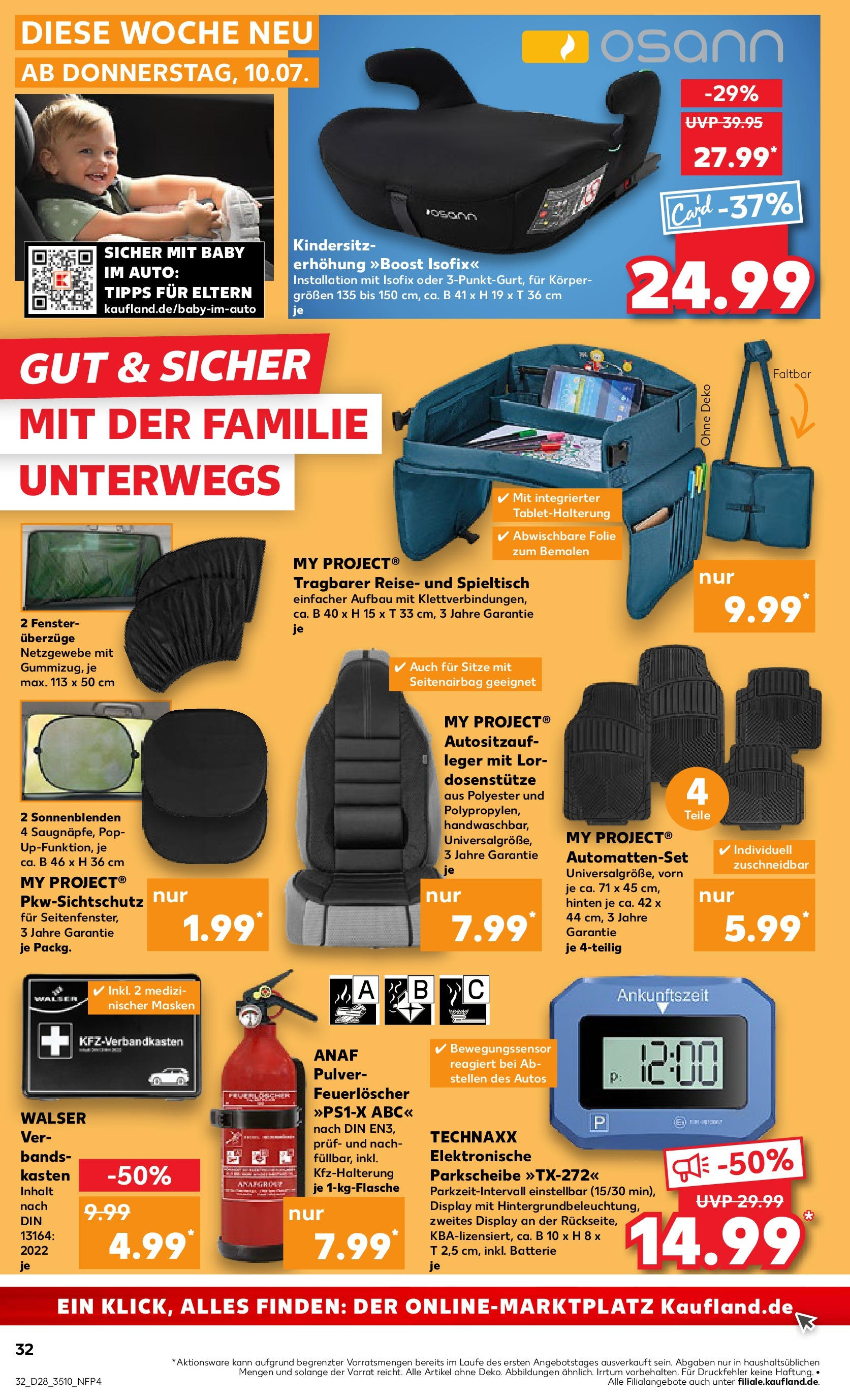 Prospekt Kaufland ab 09.07.2025 » Angebote Online zum Blättern | Seite: 32 | Produkte: Batterie
