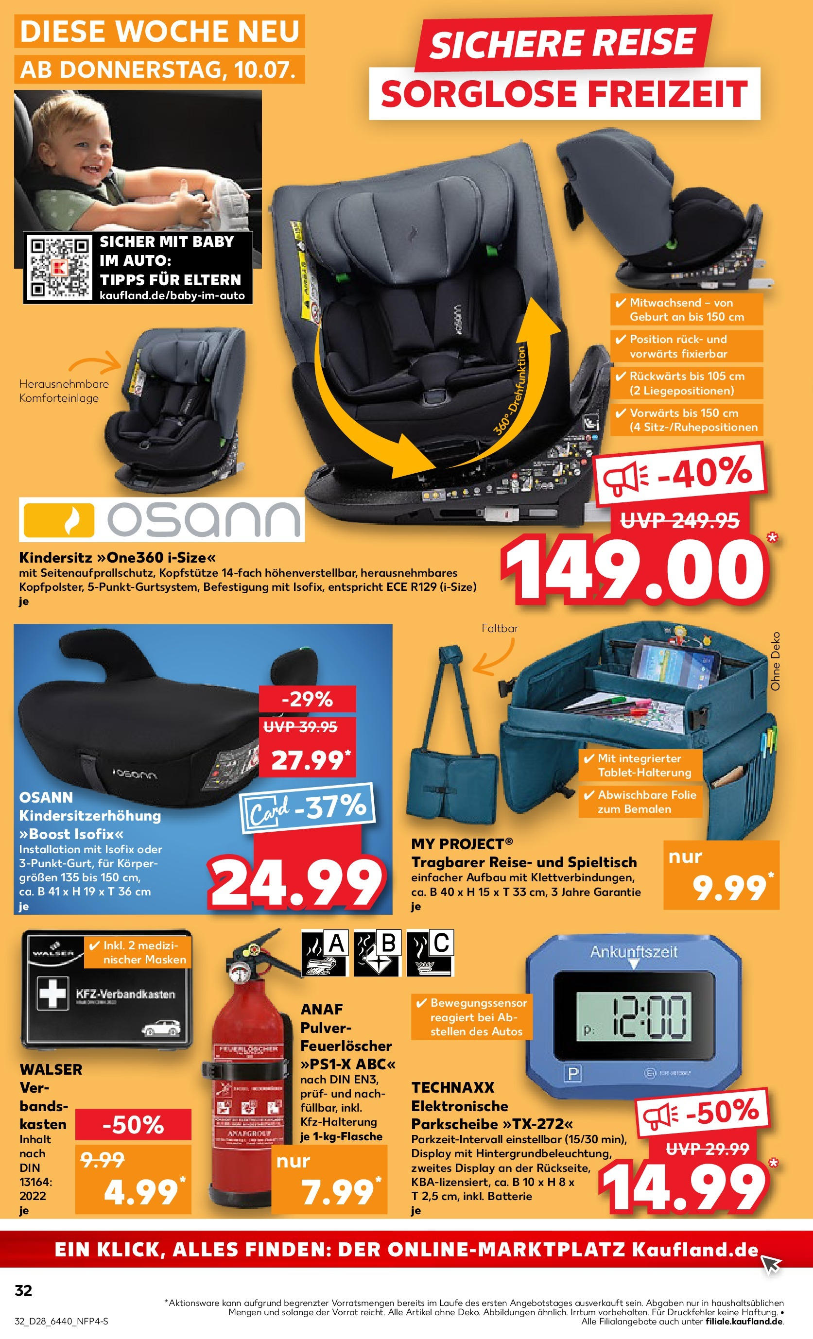 Prospekt Kaufland ab 09.07.2025 » Angebote Online zum Blättern | Seite: 32 | Produkte: Batterie