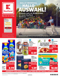 Kaufland prospekt Dresden	 - gültig ab dem 09.07.2025 | Seite: 1