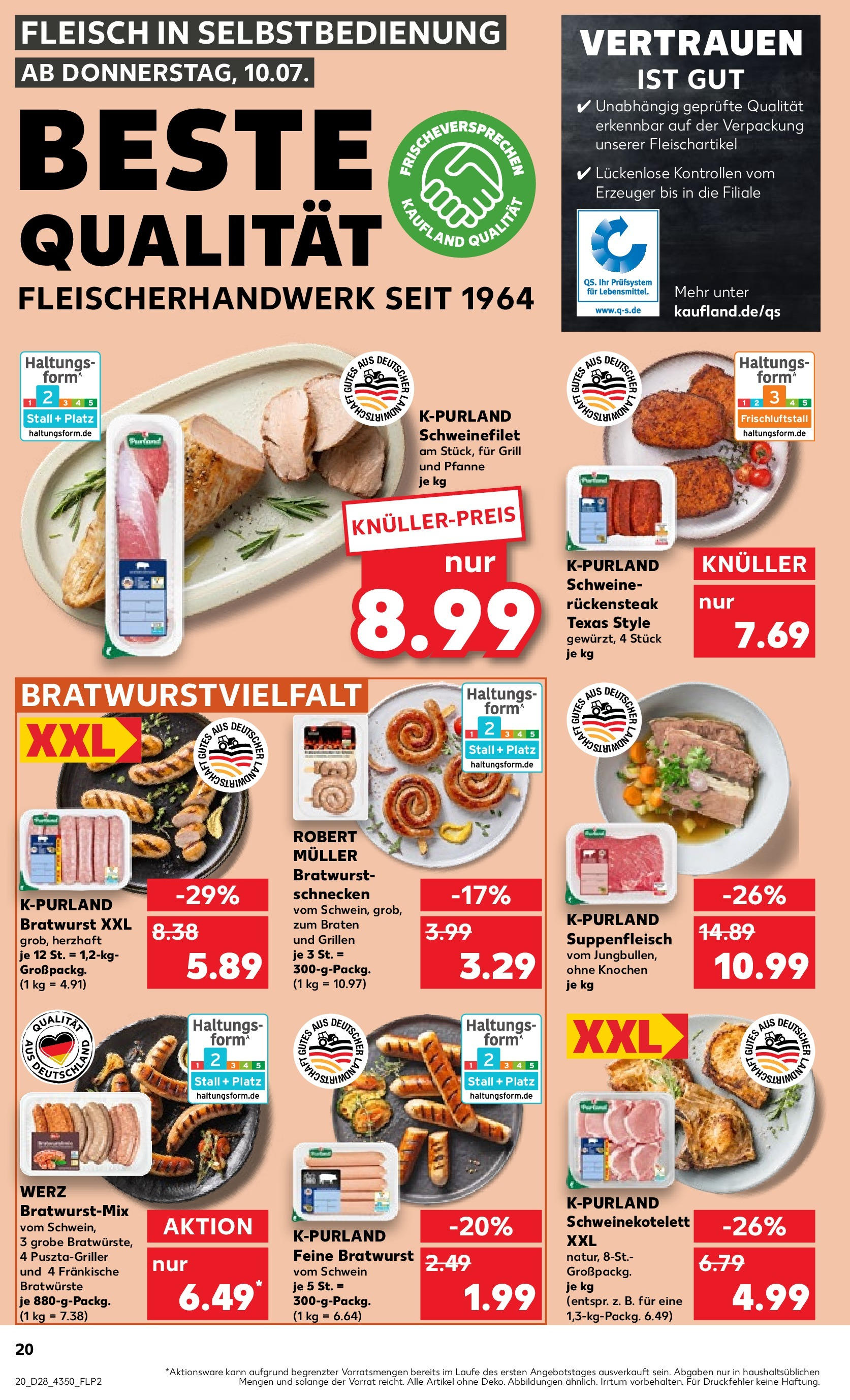 Prospekt Kaufland ab 09.07.2025 » Angebote und Werbung Online | Seite: 28 | Produkte: Grill, Schweinefilet, Steak, Fleisch Prospekt Kaufland ab 09.07.2025 » Angebote Online zum Blättern | Seite: 28 | Produkte: Grill, Schweinefilet, Steak, Fleisch