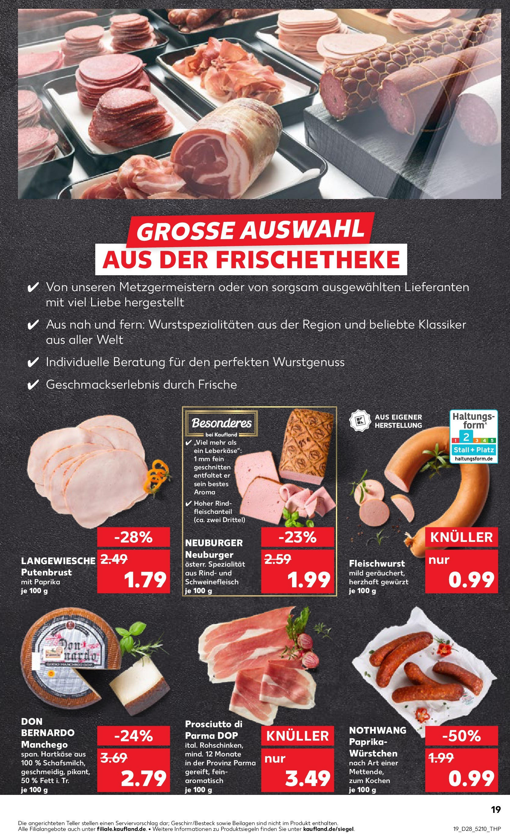 Prospekt Kaufland ab 09.07.2025 » Angebote Online zum Blättern | Seite: 19 | Produkte: Paprika, Schweinefleisch, Leberkase