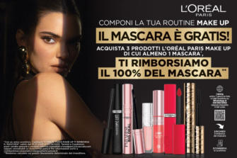 Ti rimborsiamo il 100% del mascara